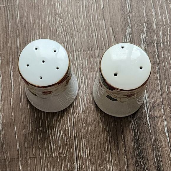 Vintage 1998 Tienshan Fine China Magnolia Salt & pepper shaker Set Shakers‎ - Picture 4 of 13
